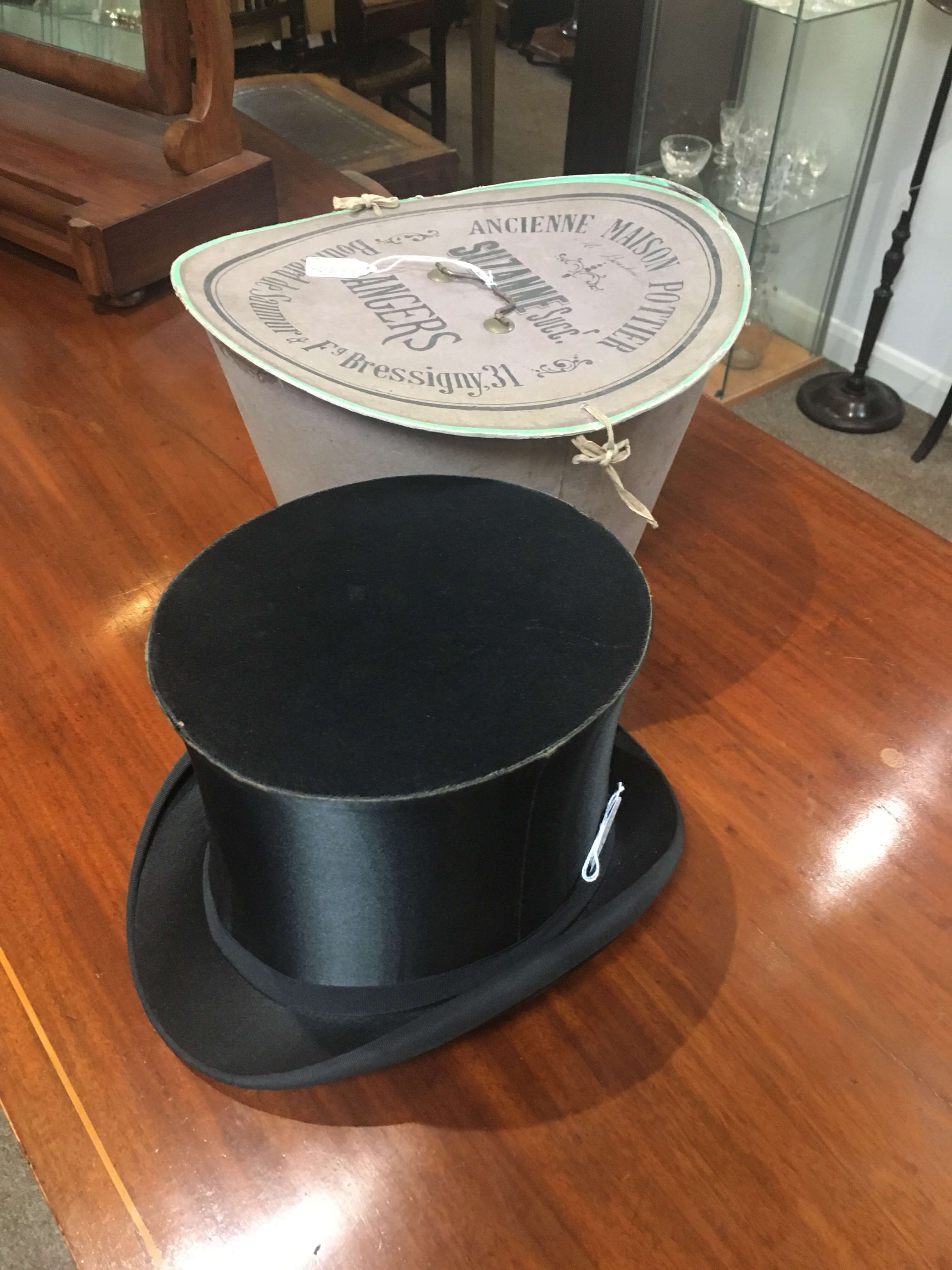 French Top Hat with Box